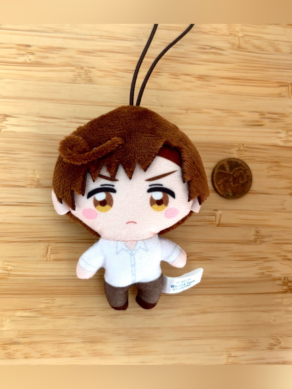 Rare hetalia axis powers plush keychain